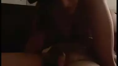 Cuckold husband horny wife fingering and pussy licking