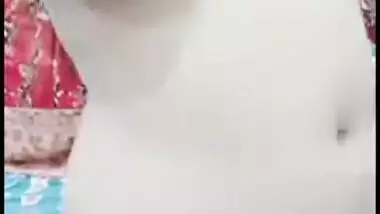 Romantic webcam XXX roleplay of Desi babe stripping nude for the cam