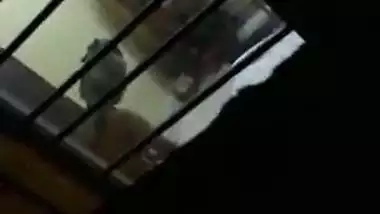 Neighbor desi dressing spycam video