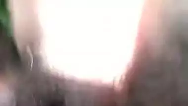 Desi allows XXX boy to nail her unshaved pussy for MMS porn in nature