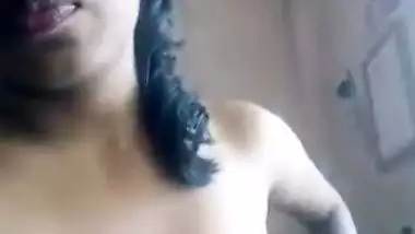 Anjusha Nude MMS selfie show