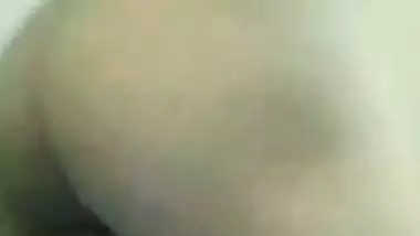 Pointed breasts show and pussy expose by cute girl