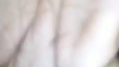 Village aunty boobs press and licking by neighbors