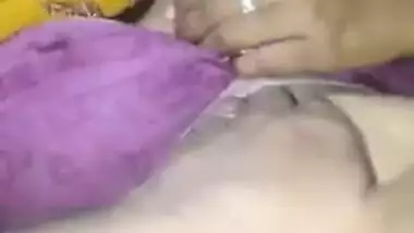 Naughty Desi guy touches GF's XXX tits making her in mood for sex