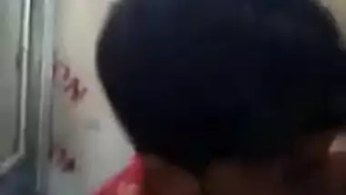 Indian witch takes the edge off kissing loved man before the camera