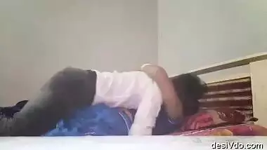 Beautiful Bhabi Enjoying With Younger Dever Kissing Riding On Dick Blowjob Fucking Part 1
