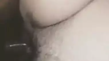 Indian XXX wife with enormous boobs gets hard fucked by her husband MMS