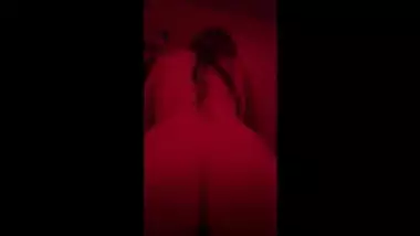 Amazing ass in your face while she rides reverse cowgirl