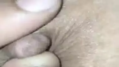 Close-up XXX video of the Indian man playing with wife's nipples