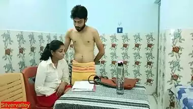 Indian hot girls fucking with teacher for passing exam! Hindi hot sex