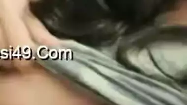 Boob flash is a good XXX surprise for the Indian hottie's lover