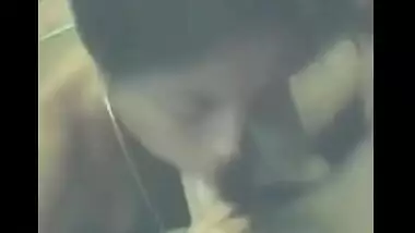 Desi bhabhi giving an awesome oral stimulation to her horny husband