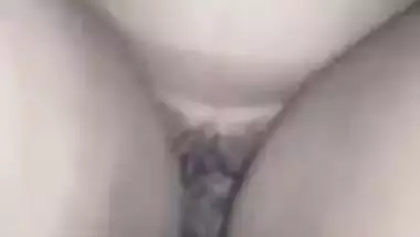 Guy fucks chubby Desi MILF's hairy XXX hole in first-person MMS porn