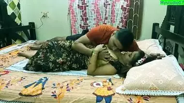 Indian hot xxx Bhabhi real sex with husband brother!! with romantic Hindi audio
