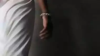 Super cute virgin girl nude selfie for lover sexy boobs and little shaved pussy