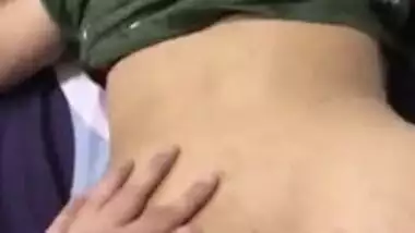 Cheating wife doggy style hardcore sex with her husbands friend