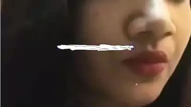 Indian Beautiful Smoker Girl Live