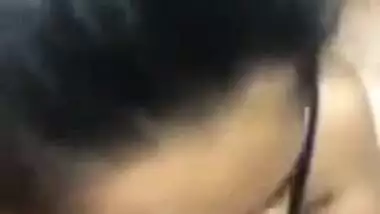 A Desi Wife Give a Awesome Blowjob on Husband's Co-worker Friend in Hotel