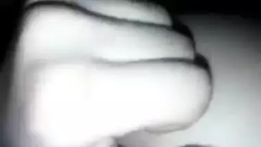 Horny Desi chick has her XXX muff nailed in darkness by ex-lover