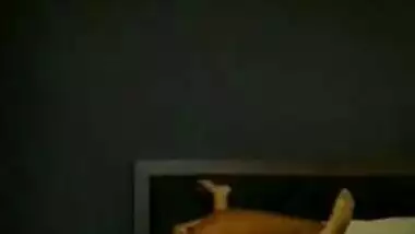 Hot chubby wife fucking with male escort and loud moaning