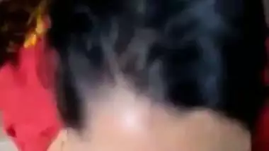A village lady gives a desi blowjob to her lover