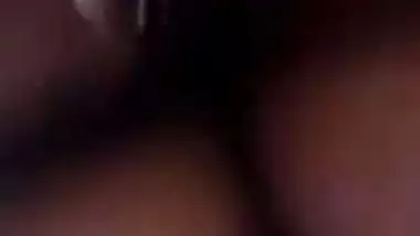 Busty Desi XXX housewife showing her big melons on video call with husband