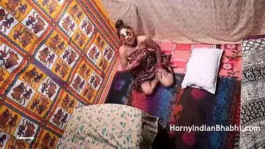 Indian Husband catches his sexy wife Sameera masturbating and decides to finish the job