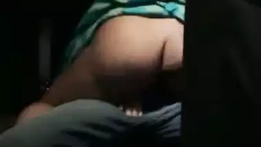 NRI Desi Cuck Husband Driving while His Wife Getting Banged in the Backseat by Foreig