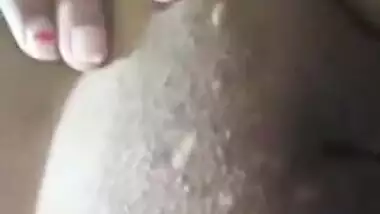 Teen from India with perky XXX nipples and shaved twat shows off all
