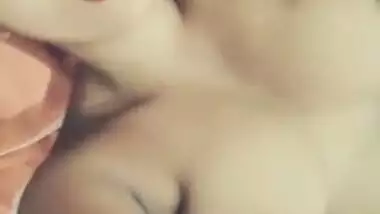 Super Horny Desi Girl Record Her Nude Video Selfie For Lover