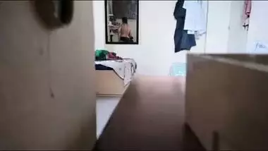 Desi mom dress change caught on camera kept by son