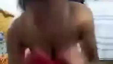 Woman is proud of her XXX tits so she exposes them on sex camera