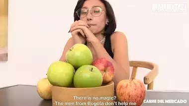 CARNE DEL MERCADO - Petite Chick Luna Castillo Drilled By Huge Dick To Amazing Orgasm Full Scene