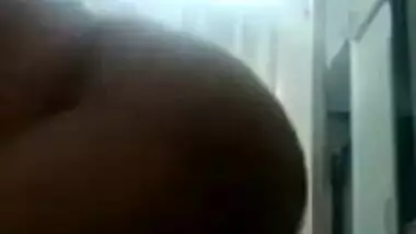 Playful XXX model boasts about beautiful natural coconuts and ass