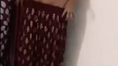 Young man behind camera asked Desi woman to get naked for him