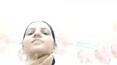 Today Exclusive- Sexy Desi Bhabhi Record Her Nude Video For Lover Part 1