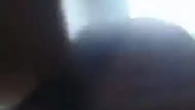 Slim Desi girl shows off tiny tits in this MMS self-made XXX video