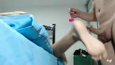 I cheating on my husband with my neighbor, screaming from strong orgasm, cum in pussy, deepthroat.