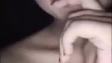 Virgin Bengali girl revealing her young XXX tits for Desi live show