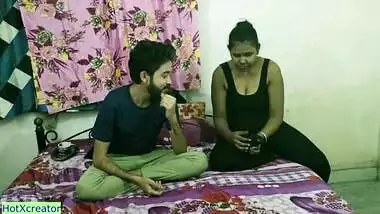 Indian hot teen boy fucked room service girl at local hotel! New hindi sex