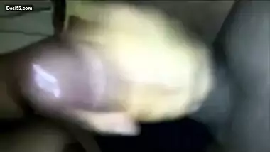 Bigboob Chubby Desi Bhabi Giving a Sloppy Bj And Handjob To Hubby Bangla Talk In Last Moment