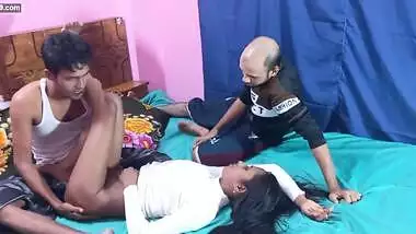 MMF love nothing more than two hard cock in the tight pussy, 3some xxx video Bengali