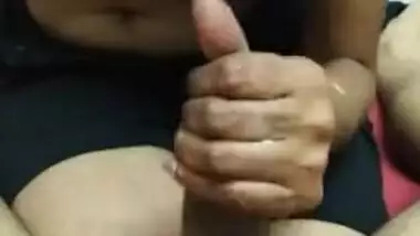 Sexy And Horny Indian Wife Giving HandJob And Riding On dick 4 Clips Part 1