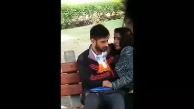 Desi sex clip of a sexually excited young pair enjoying outdoor sex