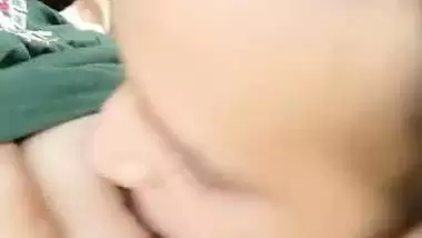 Indian girl getting her virgin nipple sucked for first time