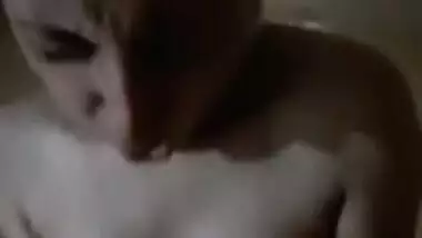 Indian Baddie Bounces on Nice White Cock