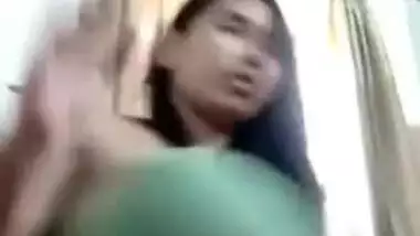 Perfect figure Desi girl stripping her clothes live video call