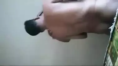 Indian sex movie scene of a older pair enjoying a home sex session