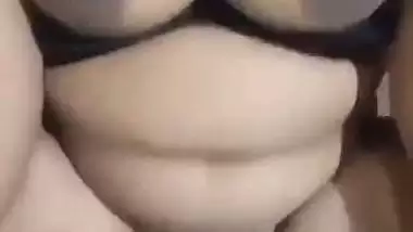 Man fucks and cums on a big boob milf in a local xxx video