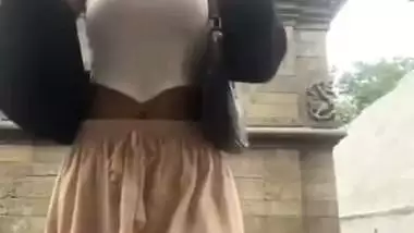 Nude Nepali girl perfect body curves exposing for lover